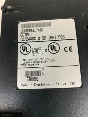 USED GE Fanuc IC693MDL740E