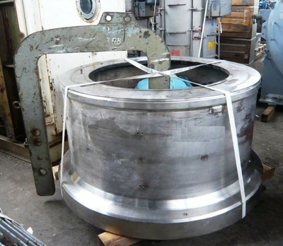 Krauss-Maffei HZ 125/2.5 Si peeler centrifuge, 316SS.
