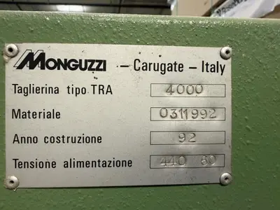 USED MONGUZZI 4000