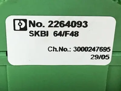 USED PHOENIX CONTACT SKBI64/F48
