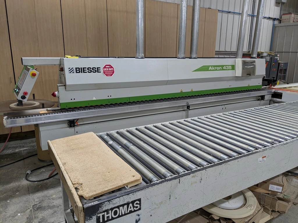 Used 2013 BIESSE AKRON 435 Edge Banders Ontario CA | Aldan Woodworking Machinery #1252648