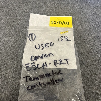 Used Omron E5CN-R2T Temperature Controls California US | Davliegogo LLC #1707148