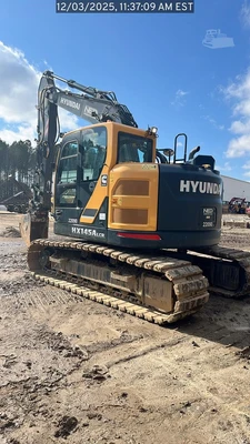 Used 2024 HYUNDAI HX145A LCR Crawler Excavators South Carolina US | National Equipment Dealers #1422296