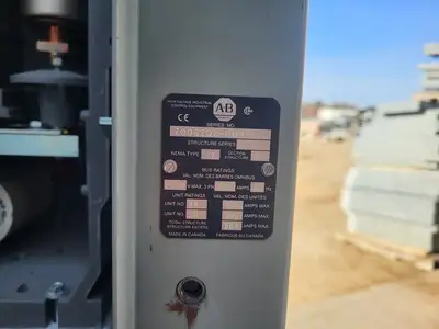 5kV/1200A Medium Voltage MCC Single Structure w/ Motor Protection Relay