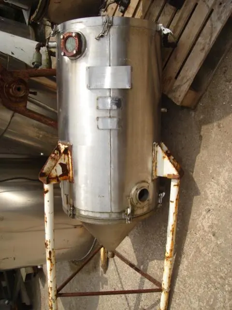680 L S/S Open Top Jktd Vessel