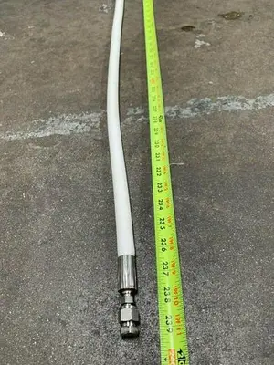 USED SWAGELOK S SERIES ST 3/4" X 239" FLEXIBLE SANITARY HOSE
