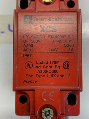 USED Telemecanique XCS-A801