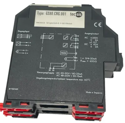 USED TECSIS GS80.CRG.001 LIMIT SWITCH GS80CRG001