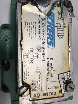 USED VICKERS DG4V-3-6C-M-W-B-40