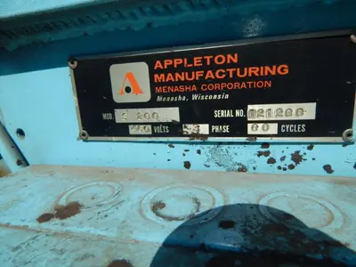 APPLETON S200 Extrusion Other, Core Cutters | Mark One Machinery (5)