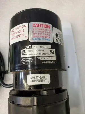 ULTRASONIC PUMP TE-3-MD-HC THERMALLY PROTECTED