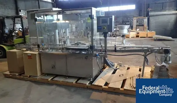 Used Kugler Kugler Monoblock Volumetric Filling Line, Model Flexofill Liquid Fillers Ohio US | Federal Equipment Company #131154