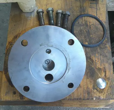 SPC8698  Heat Exchanger Votator scrape surface heat exchanger, Stainless Steel