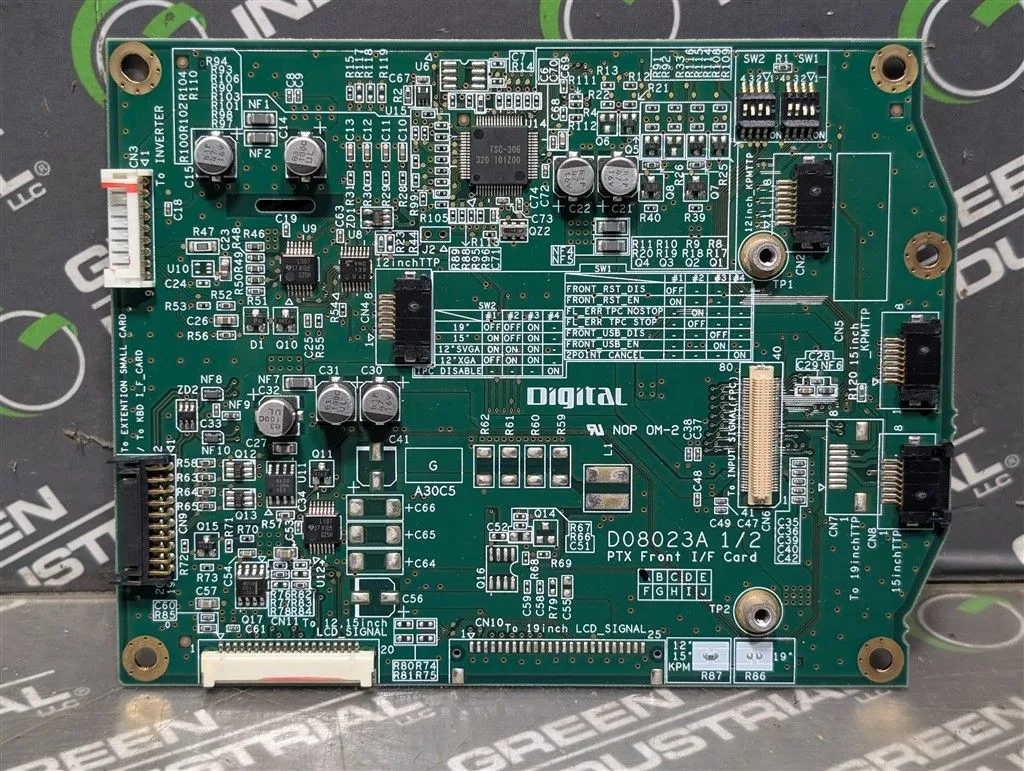 Digital D08023A 1/2 Human Machine Interface PTX Front I/F Card Used