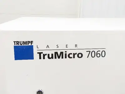 Rofin Sinar DQx45 Trumpf Laser TruMicro 7060 Solid State Edge Cutting Deletion