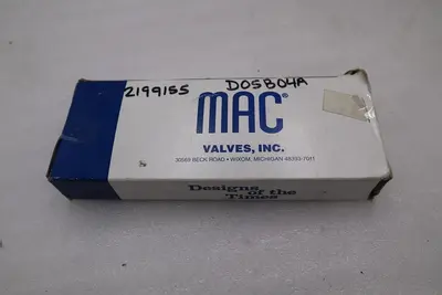 NEW MAC 811C-PM-613CA-152 SOLENOID VALVE 4-WAY SINGLE SOLENOID - STOCK H1506