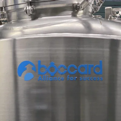 BOCCARD High-Precision Stainless Steel Process Vessel (or Reactor) 1000LIT # 7621