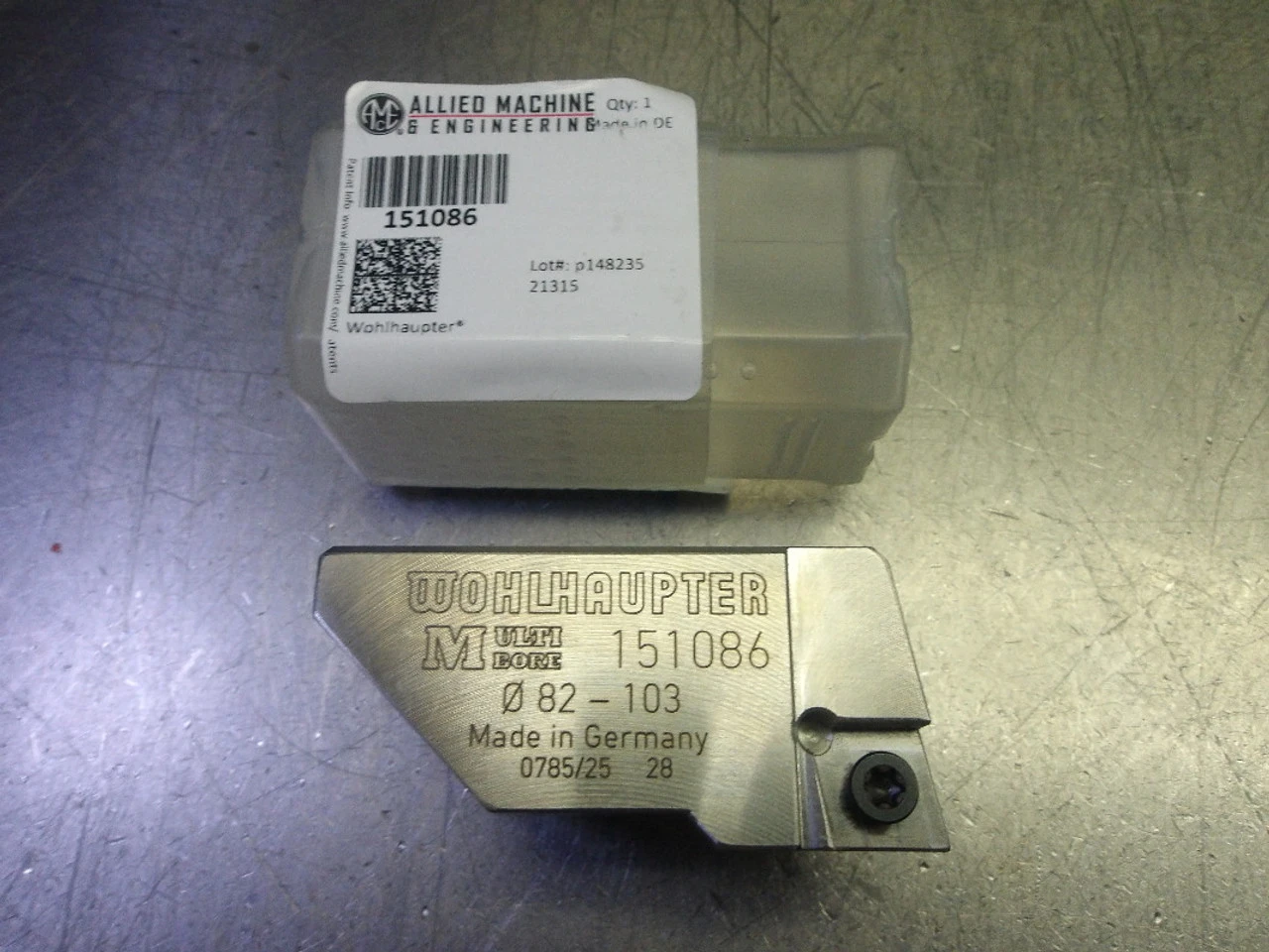 AMEC 82-103mm Boring Head Insert Cartridge QTY1 151086 (LOC3625)