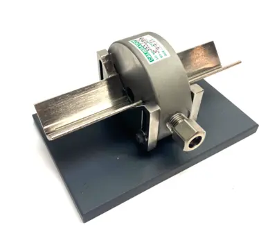New | in-Stock MAHR DIMENSIONAIR 2-JET AIR RING GAUGE W/ GUIDE CHUTES & BASE PLATE Air Gages Michigan US | Maverick Industrial Sales #1122814