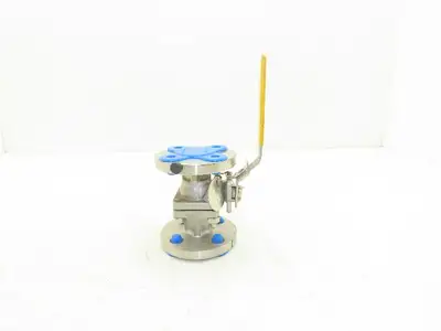 FlowTek F15 3/4" 150 Flanged 2pc Stainless Ball Valve 275psi Tek-Fil API-607