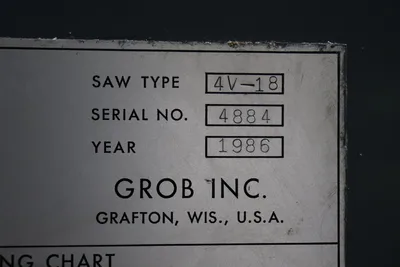 USED 1986 GROB 4V-18