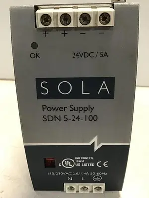 USED SOLA SDN 5-24-100