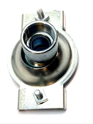 USED COOPER B-LINE SWIVEL CHANNEL CONNECTOR ZINC PLATED STEEL