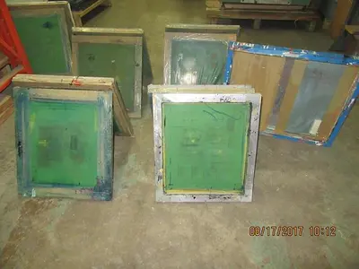 9253-700 Accu-Screen Pneumatically Operated Silk Screen Machine
