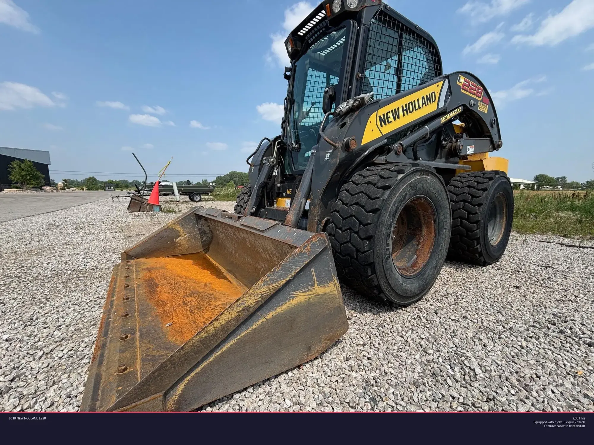 Used 2018 NEW HOLLAND L228 Skid Steer Loaders Wisconsin US | Proxy Equipment #1378380