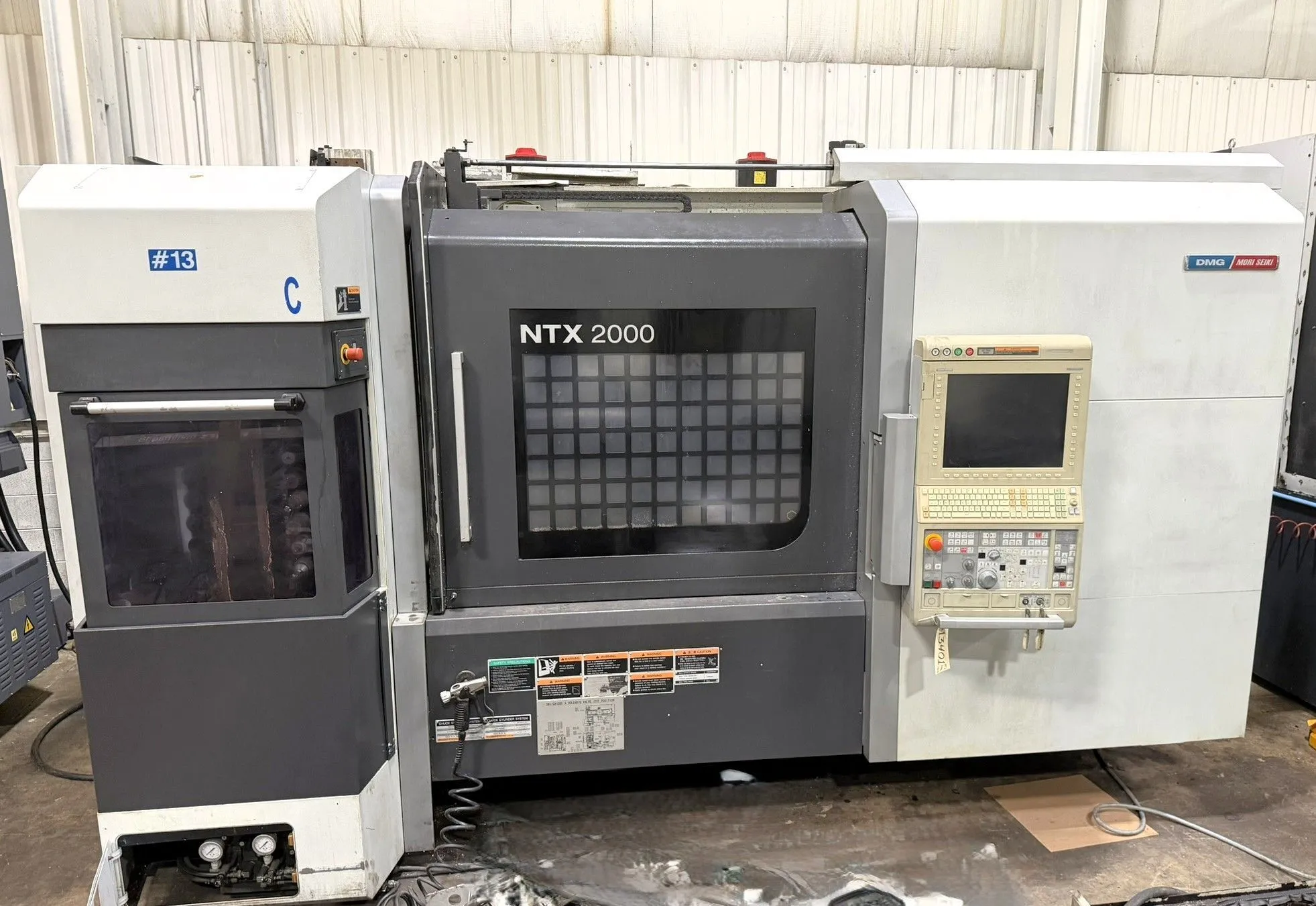 2014 DMG Mori Seiki NTX2000/1500SZM CNC Mill Turn Machining Center