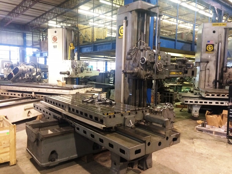 4" GIDDINGS & LEWIS Table Type HBM, 1963
