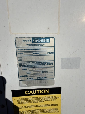 Used 2006 STOUGHTON _UNKNOWN_ Box Trailers Ohio US | Miedema Asset Management Group #1693574