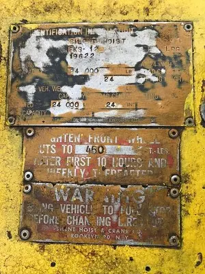 USED 1975 SILENT HOIST FKS-12