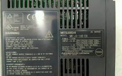 Mitsubishi MR-J3-10B-EB AC Servo Drive 170V 1.1A 100W 3Ph 1E