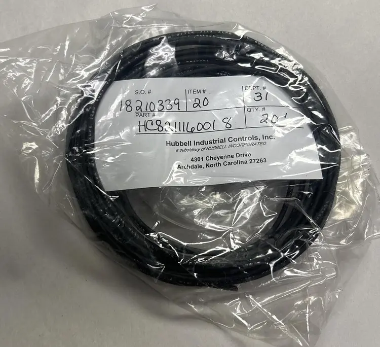 New | in-Stock HUBBELL HC8211160018 Miscellaneous Equipment (Electrical & Power) | Surplus Asset Holdings #1203387