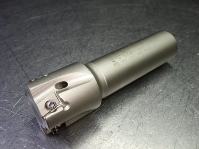 Iscar 1" 4 Flute Coolant Thru Endmill 3/4" Shank T490 ELN D1.00-4-W.75-08C (LOC2903D)