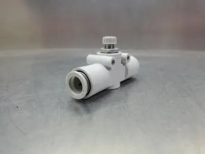 SMC AS3002F Speed Control Valve, 12MM Tube, 3/8 In Stem. 6D-11
