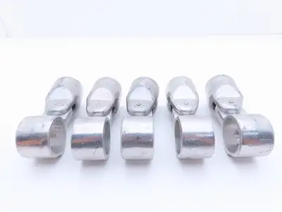 Hollaender 17-7 Speed Rail Aluminum Elbow 1-1/4" Fits 1.66" OD Pipe Lot of 5