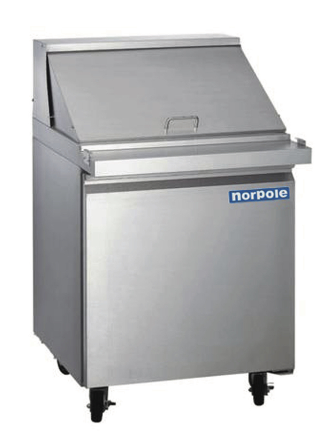 1 Door Stainless Steel Mega Top Sandwich/Salad Prep Table