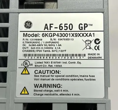 USED GENERAL ELECTRIC 6KGP43001X9XXXA1