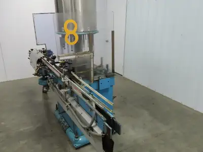 Consolidated Packaging Machinery CaPeM D-10-A Automated Bottle Capping Machine