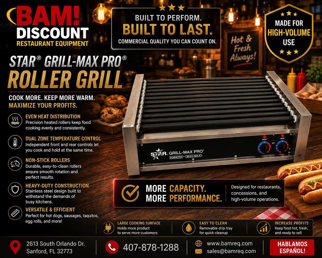 Used STAR MAX 8A-75ST-120V Grills & Griddles Florida US | BAM Discount Restaurant Equipment #1263866