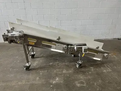 Incline Conveyor for Metal Detector