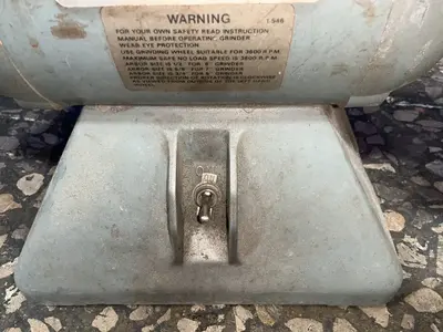 Used BALDOR 712 Pedestal Type Grinders (Double End) Ohio US | HGR 24 #1344004