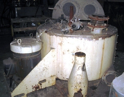 (2) ATM/De Laval 48 x 20 perforate basket centrifuges, SS.