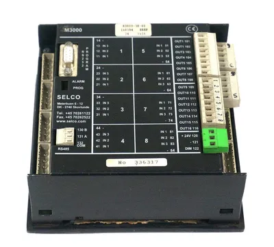 SELCO M3000-30-00 ALARM ANNUNCIATOR 160204, 8E8F, 24V, M30003000