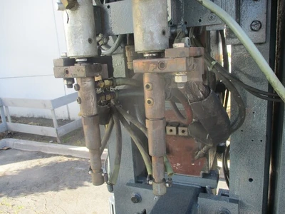 125 KVA Automation Int Inc, dual head spot welder, w/ Allen Bradley control