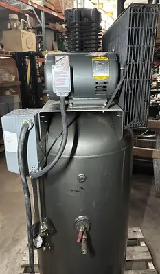 Used BELAIRE 318VL Tank Mounted Air Compressors Illinois US | Pleasant Street Machinery #1329607