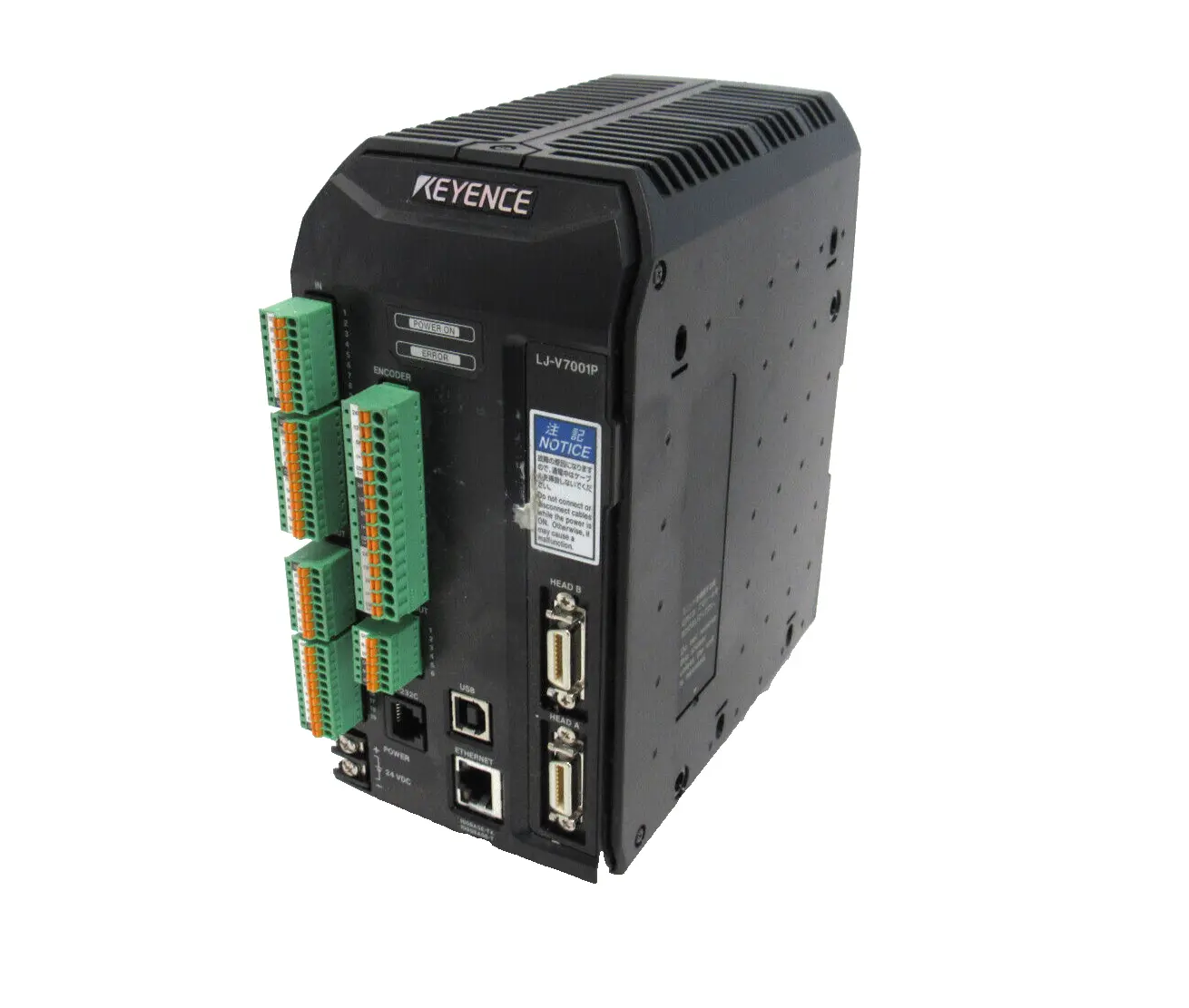 USED KEYENCE LJ-V7001P LASER DISPLACEMENT CONTROLLER LJV7001P