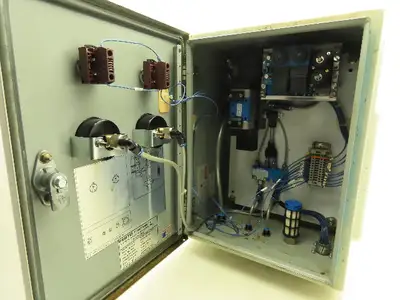 Festo Control Systems Pneumatic Solenoid Valve Control Panel Box 24VDC 16x12x8"